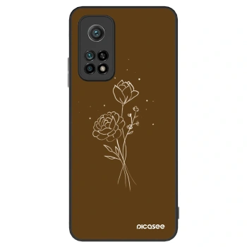 Maskica za Xiaomi Mi 10T Pro - Brown flowers