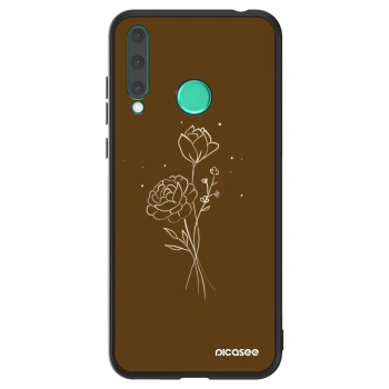 Maskica za Honor 20 Lite - Brown flowers