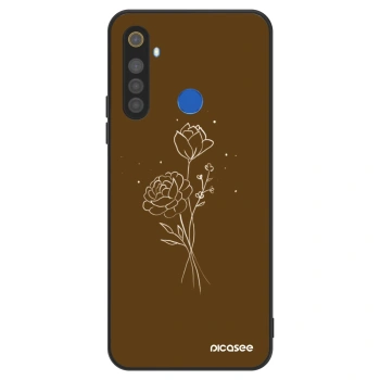 Maskica za Realme 5 - Brown flowers