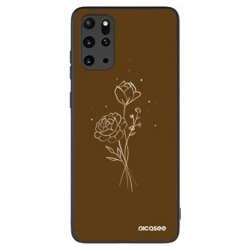 Maskica za Samsung Galaxy S20+ G985F - Brown flowers