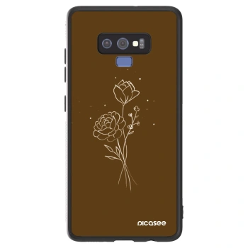 Maskica za Samsung Galaxy Note 9 N960F - Brown flowers