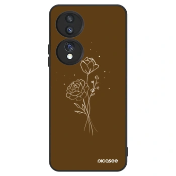 Maskica za Honor 70 - Brown flowers