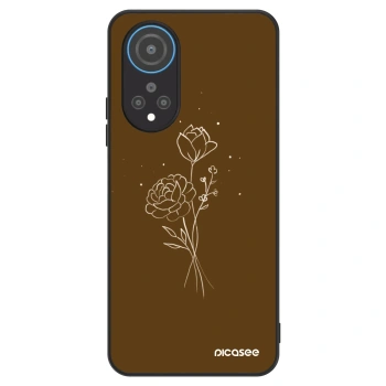 Maskica za Honor X7 - Brown flowers