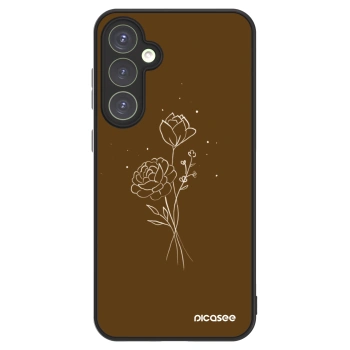 Picasee ULTIMATE CASE za Samsung Galaxy S23 FE S711B - Brown flowers