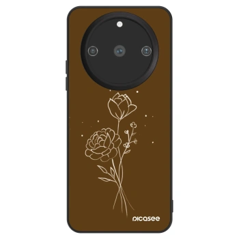 Maskica za Realme 11 Pro+ - Brown flowers