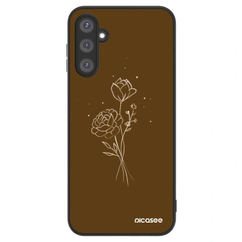 Maskica za Samsung Galaxy A05s A057G - Brown flowers