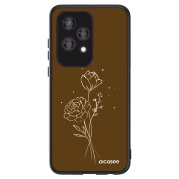 Maskica za Honor 200 Lite - Brown flowers