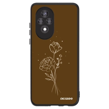 Maskica za Honor 200 5G - Brown flowers