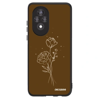Maskica za Honor 200 Pro 5G - Brown flowers