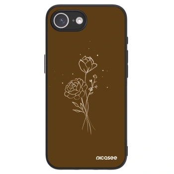 Picasee ULTIMATE CASE za Apple iPhone 16e - Brown flowers