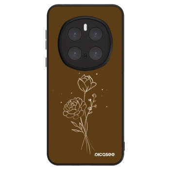 Maskica za Honor Magic7 Pro 5G - Brown flowers