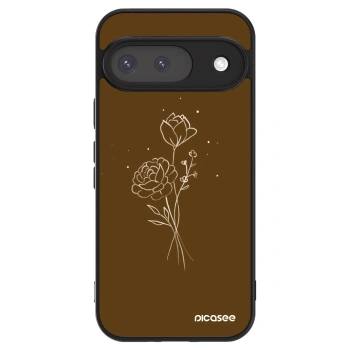 Maskica za Google Pixel 9 - Brown flowers
