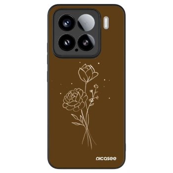 Picasee ULTIMATE CASE za Xiaomi 15 - Brown flowers