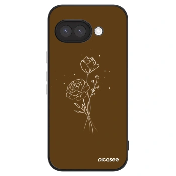 Maskica za Google Pixel 9a - Brown flowers