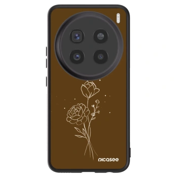 Maskica za Vivo X200 Pro - Brown flowers