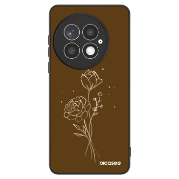 Maskica za OnePlus 13 5G - Brown flowers