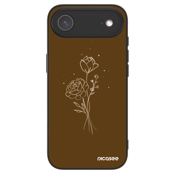 Picasee ULTIMATE CASE za Apple iPhone Air - Brown flowers
