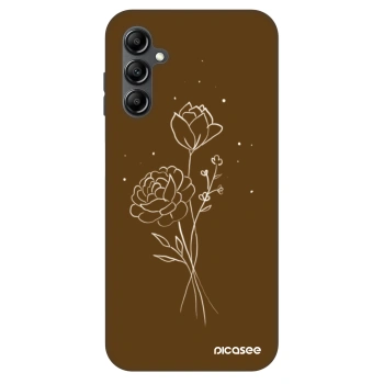 Maskica za Samsung Galaxy A16 5G - Brown flowers
