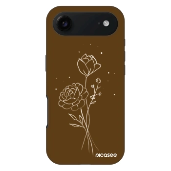 Maskica za Apple iPhone Air - Brown flowers
