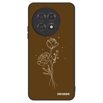 Maskica za OnePlus 13R 5G - Brown flowers