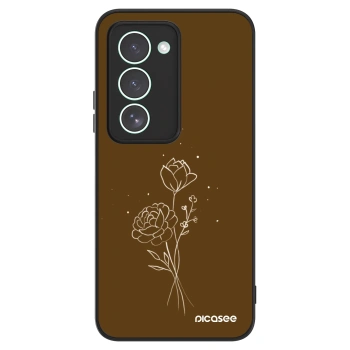 Maskica za Xiaomi Redmi 15 5G - Brown flowers