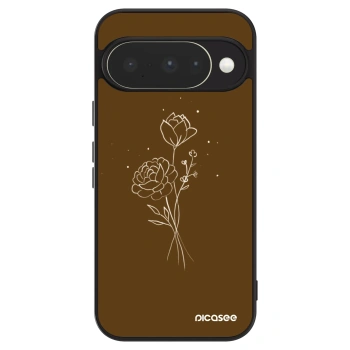 Maskica za Google Pixel 10 - Brown flowers