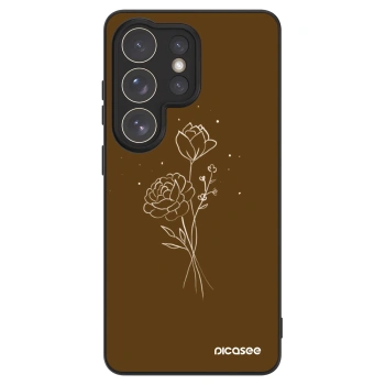 Maskica za Samsung Galaxy S26 Ultra - Brown flowers