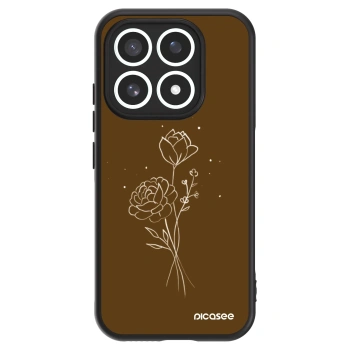 Picasee ULTIMATE CASE za Xiaomi 17 - Brown flowers