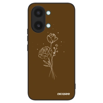 Maskica za Xiaomi Poco X8 Pro Max - Brown flowers