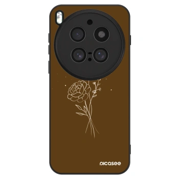 Maskica za Vivo X300 Pro - Brown flowers