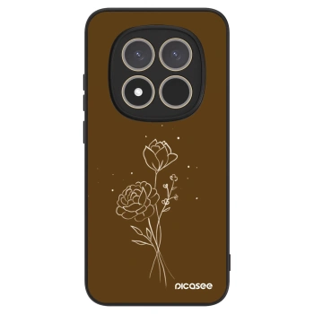 Maskica za Xiaomi Redmi Note 15 Pro 5G - Brown flowers