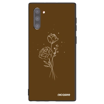 Maskica za Samsung Galaxy Note 10 N970F - Brown flowers