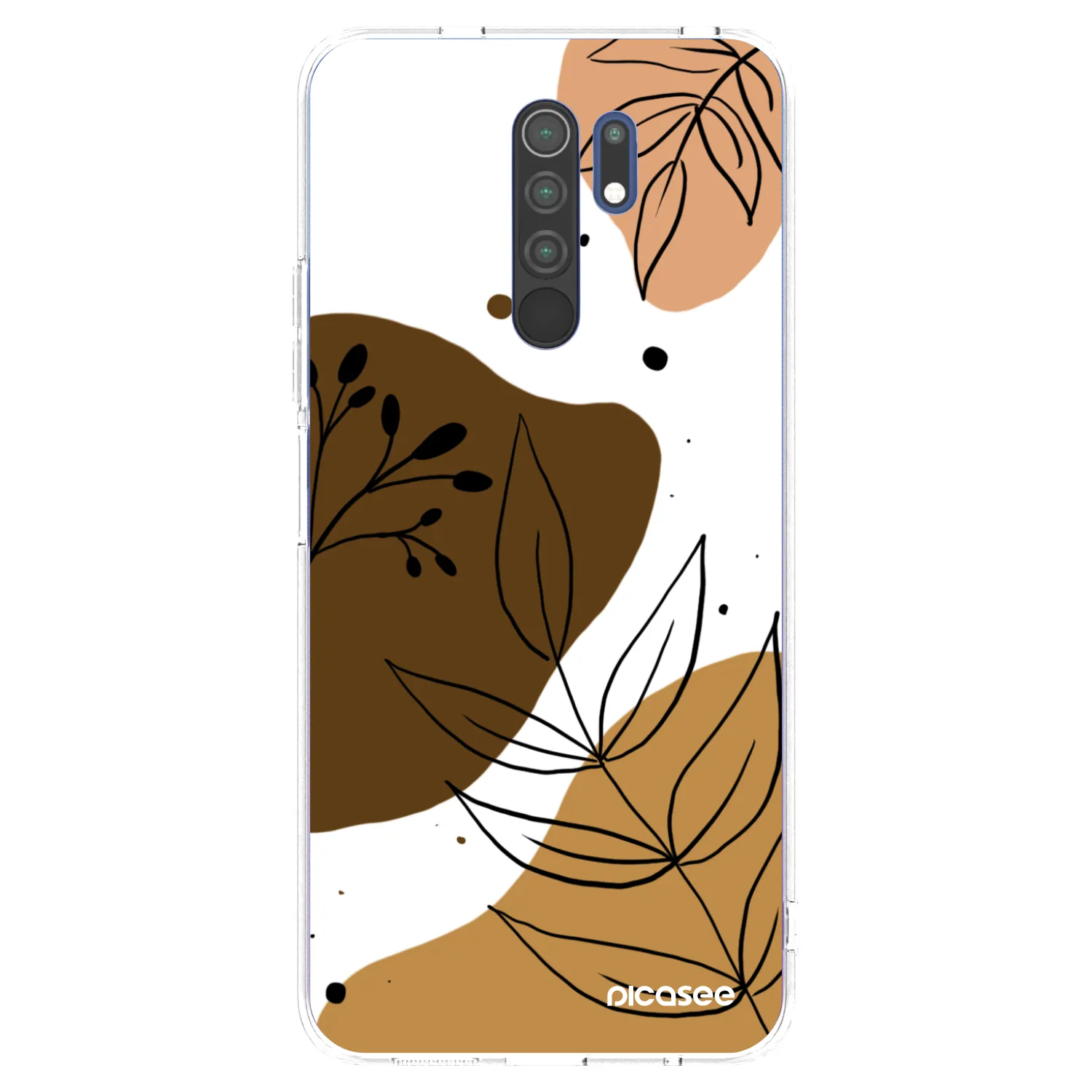 Picasee silikonska prozirna maskica za Xiaomi Redmi 9 - Boho style