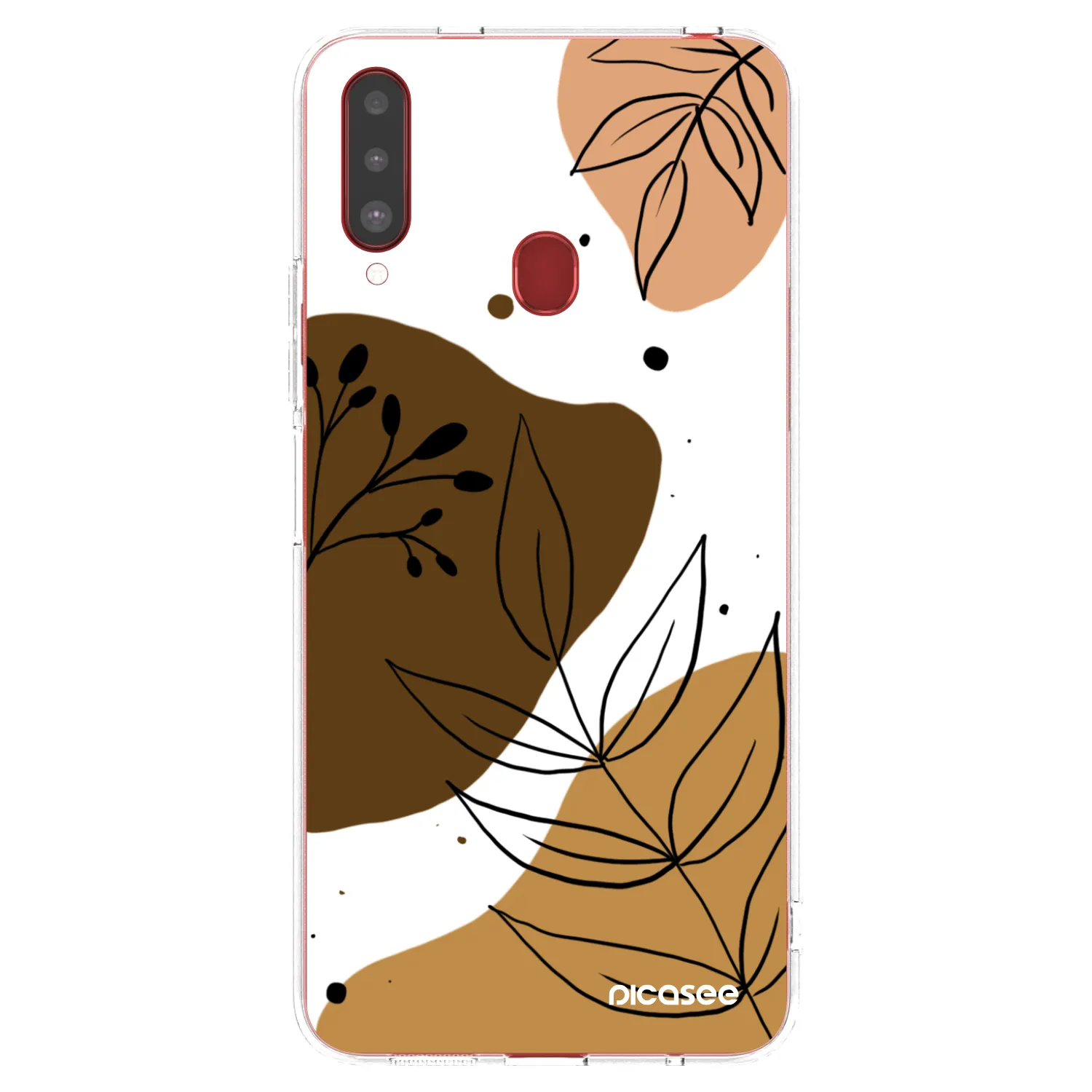 Picasee silikonska prozirna maskica za Samsung Galaxy A20s - Boho style