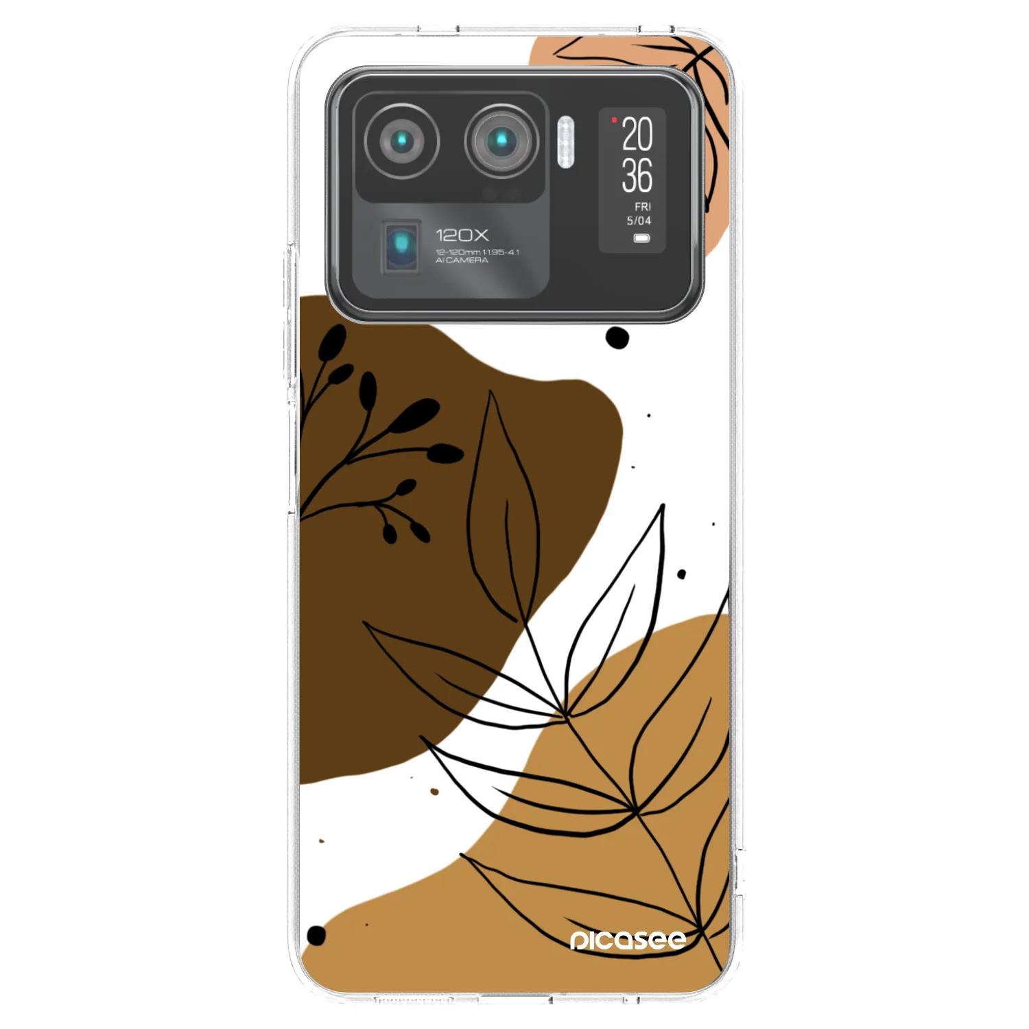 Picasee silikonska prozirna maskica za Xiaomi Mi 11 Ultra - Boho style