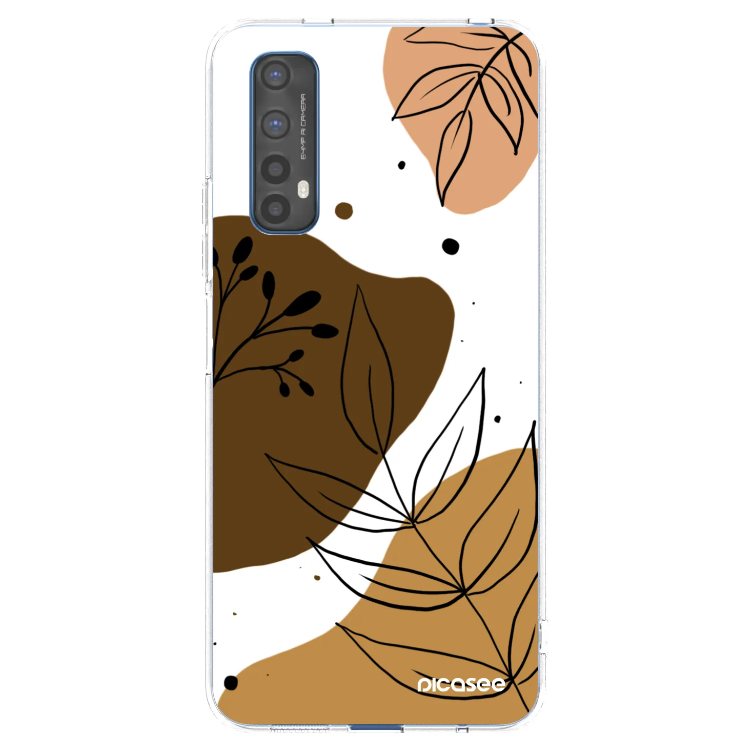 Picasee silikonska prozirna maskica za Realme 7 - Boho style