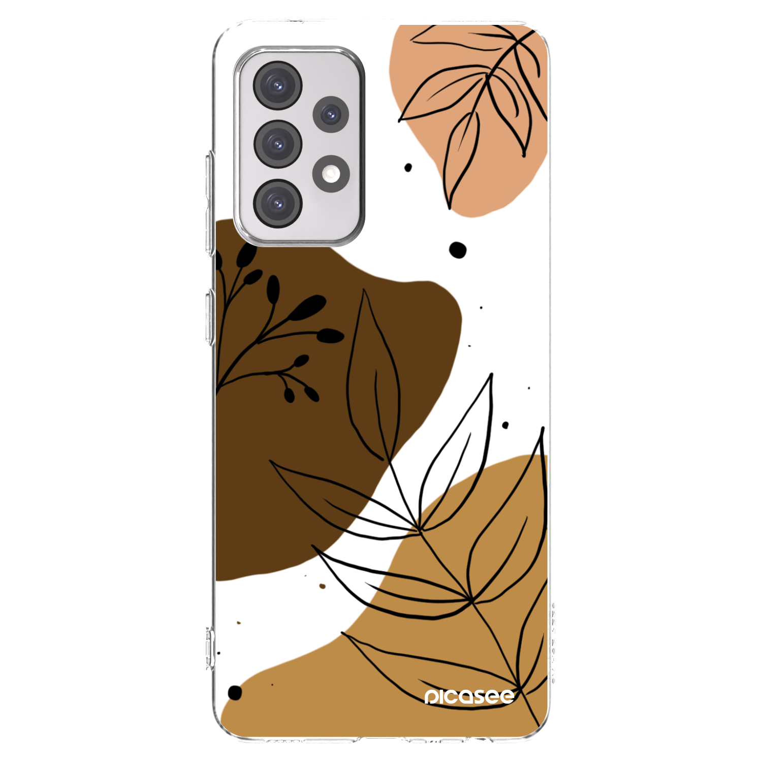 Picasee silikonska prozirna maskica za Samsung Galaxy A52s 5G A528B - Boho style