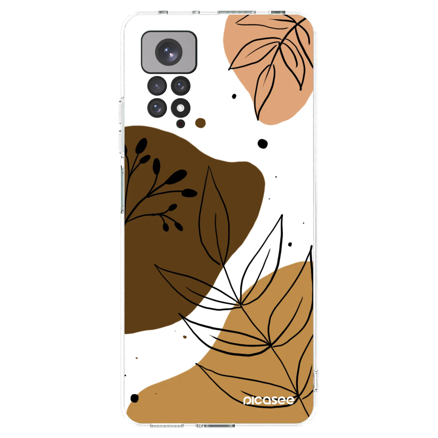 Picasee silikonska prozirna maskica za Xiaomi Redmi Note 11 - Boho style