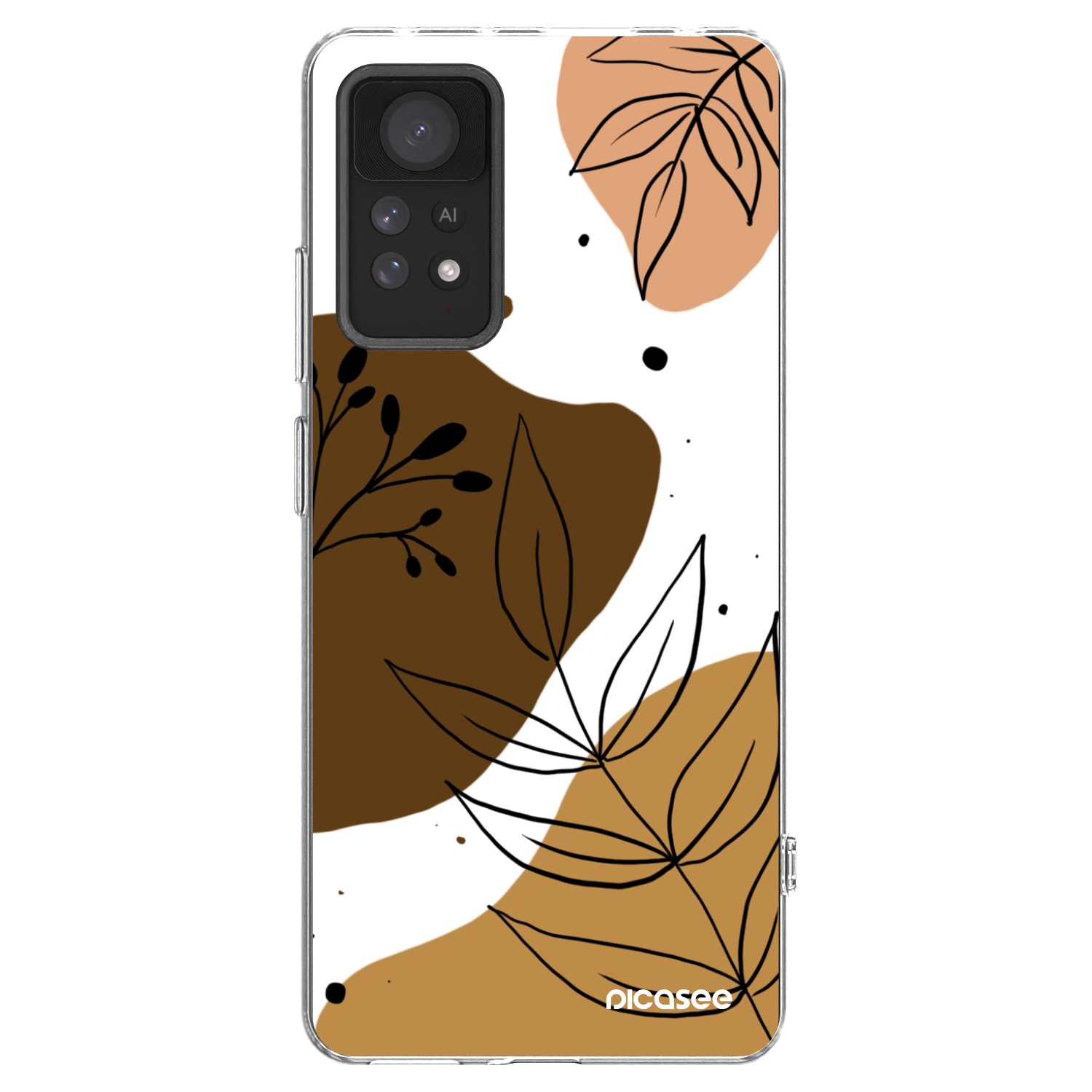 Picasee silikonska prozirna maskica za Xiaomi Redmi Note 11 Pro 5G - Boho style