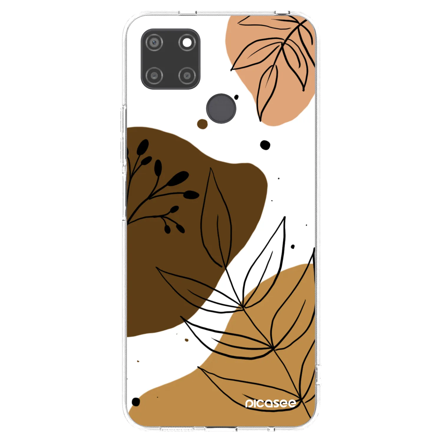 Picasee silikonska prozirna maskica za Realme C21Y - Boho style