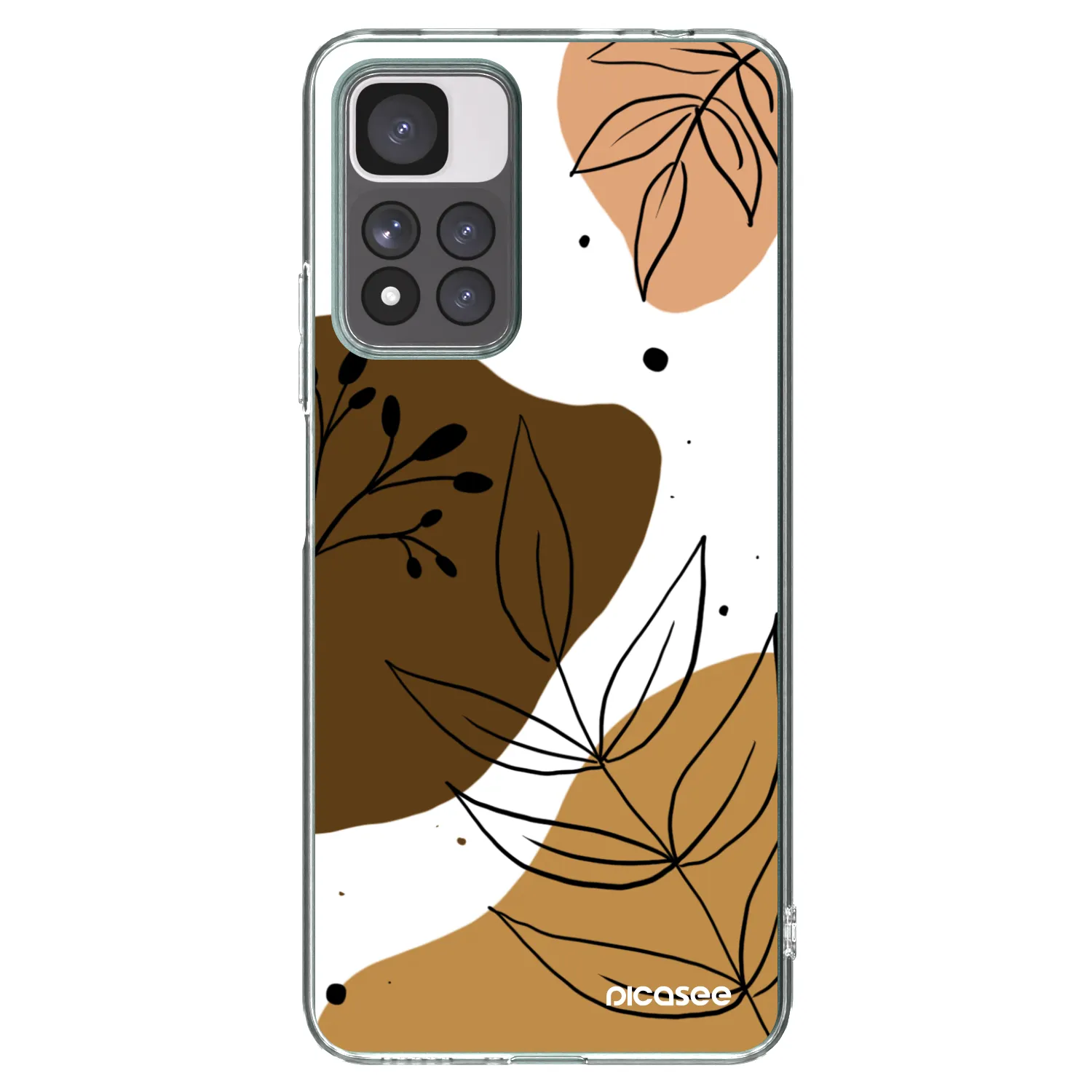 Picasee silikonska prozirna maskica za Xiaomi Redmi Note 11 Pro+ 5G - Boho style