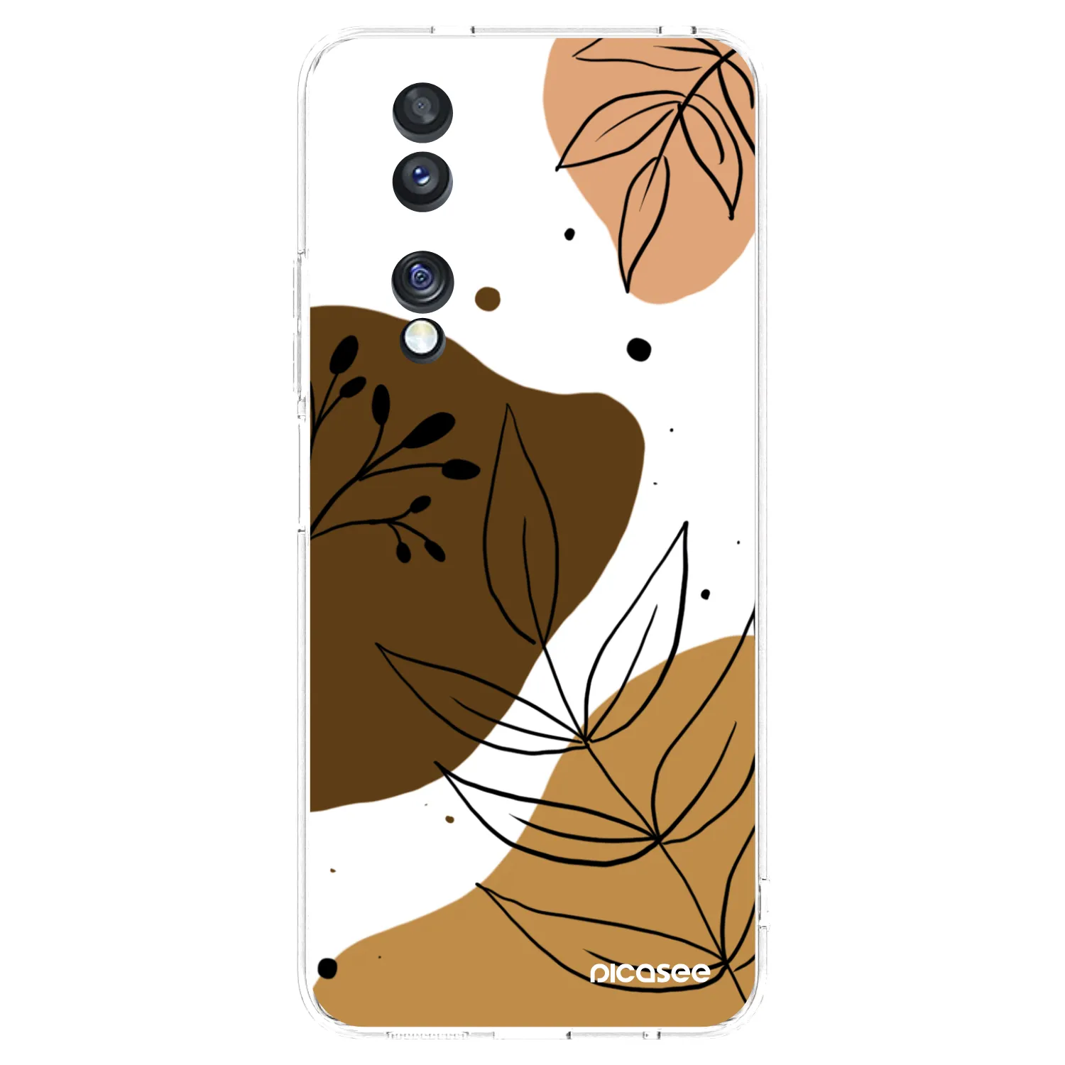 Picasee silikonska prozirna maskica za Honor 70 - Boho style