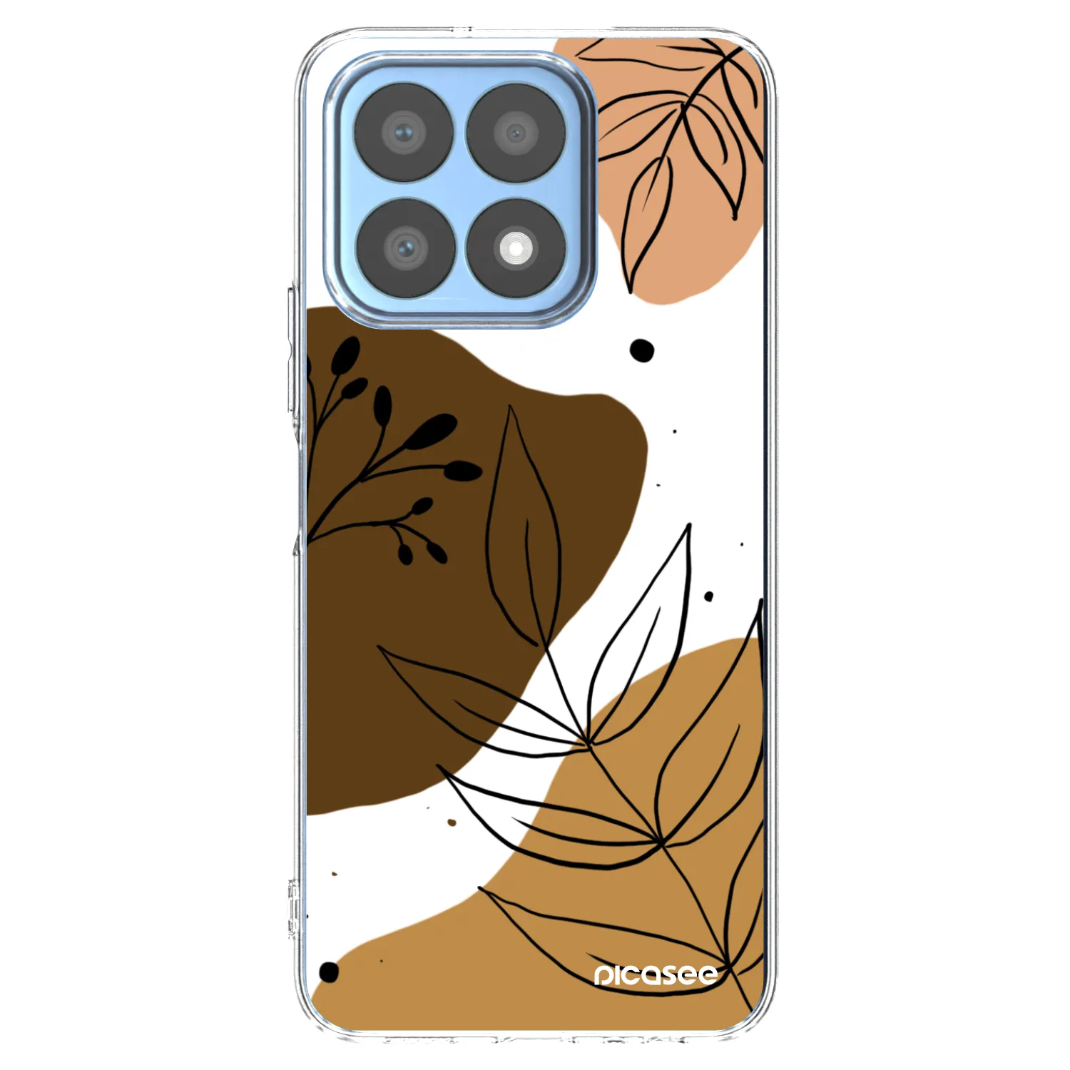 Picasee silikonska prozirna maskica za Honor X8a - Boho style