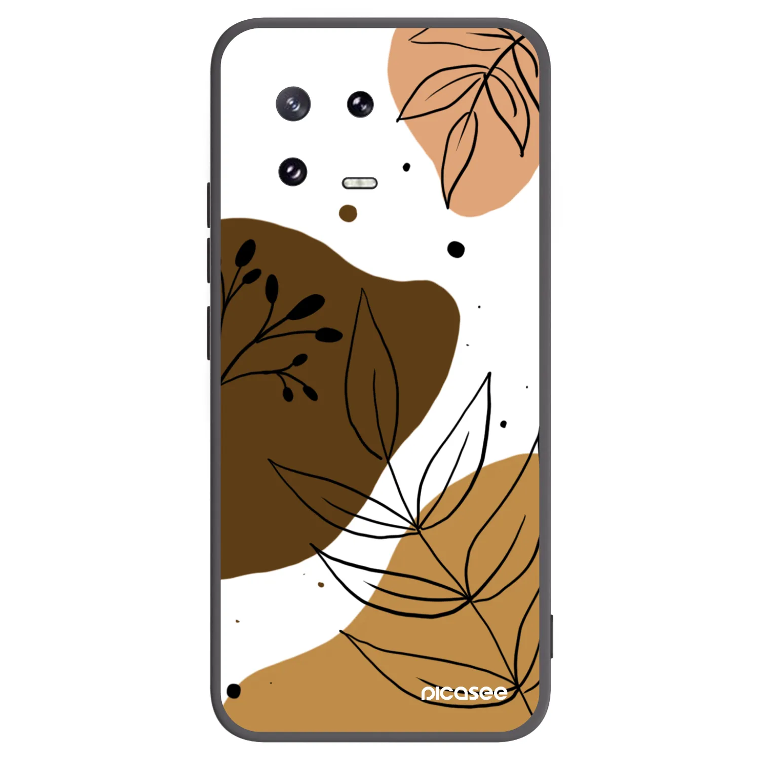 Picasee crna silikonska maskica za Xiaomi 13 Pro - Boho style