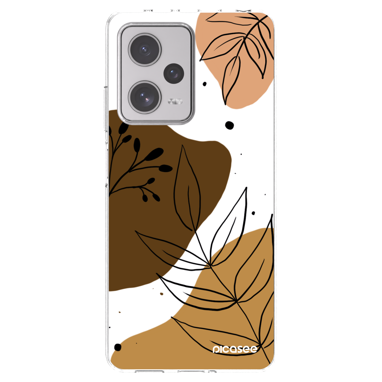 Picasee silikonska prozirna maskica za Xiaomi Redmi Note 12 Pro+ 5G - Boho style