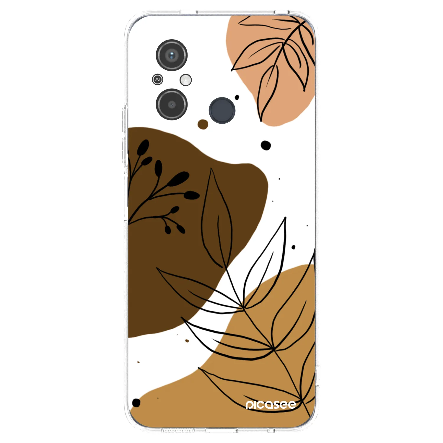 Picasee silikonska prozirna maskica za Xiaomi Redmi 12C - Boho style