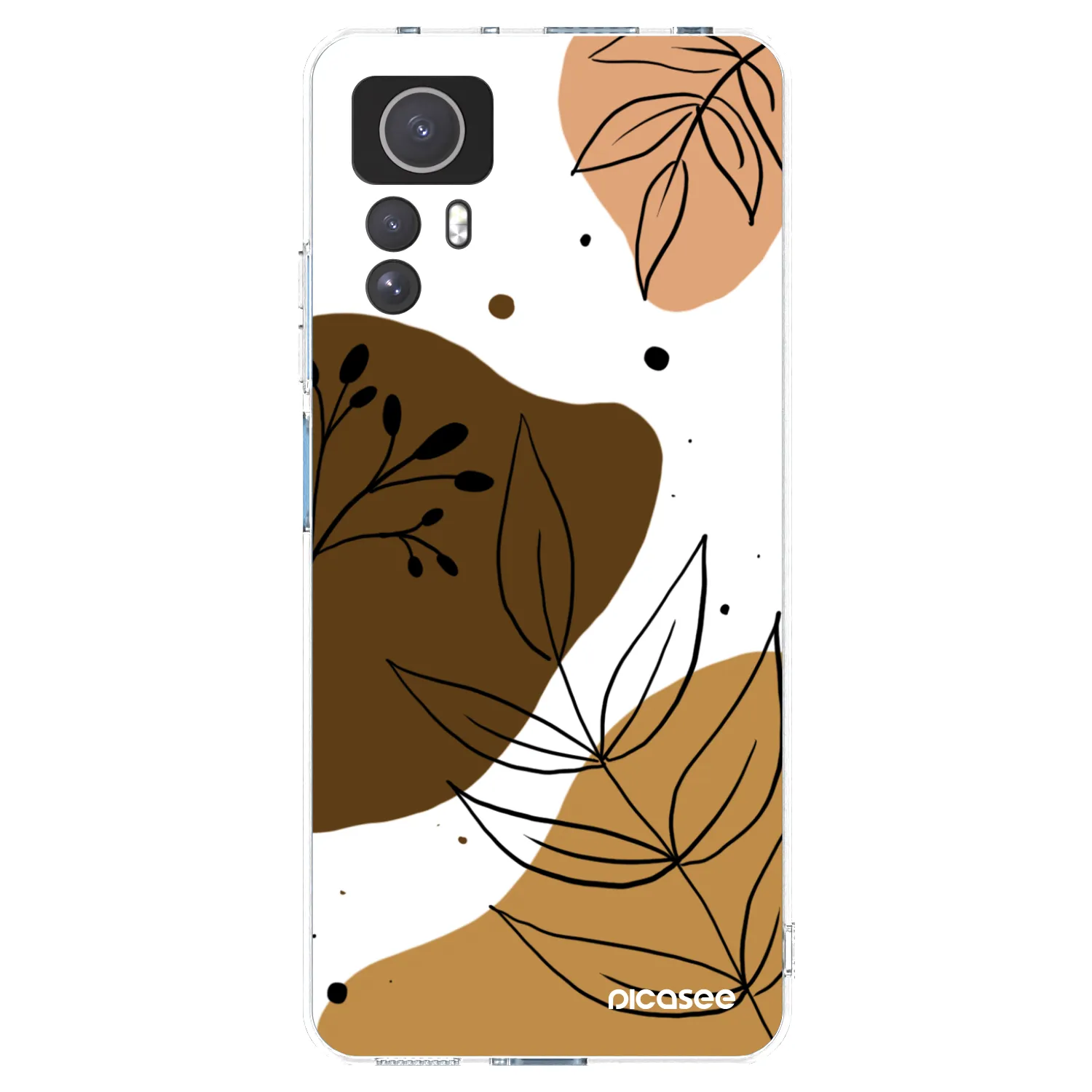 Picasee silikonska prozirna maskica za Xiaomi Redmi Note 12S - Boho style
