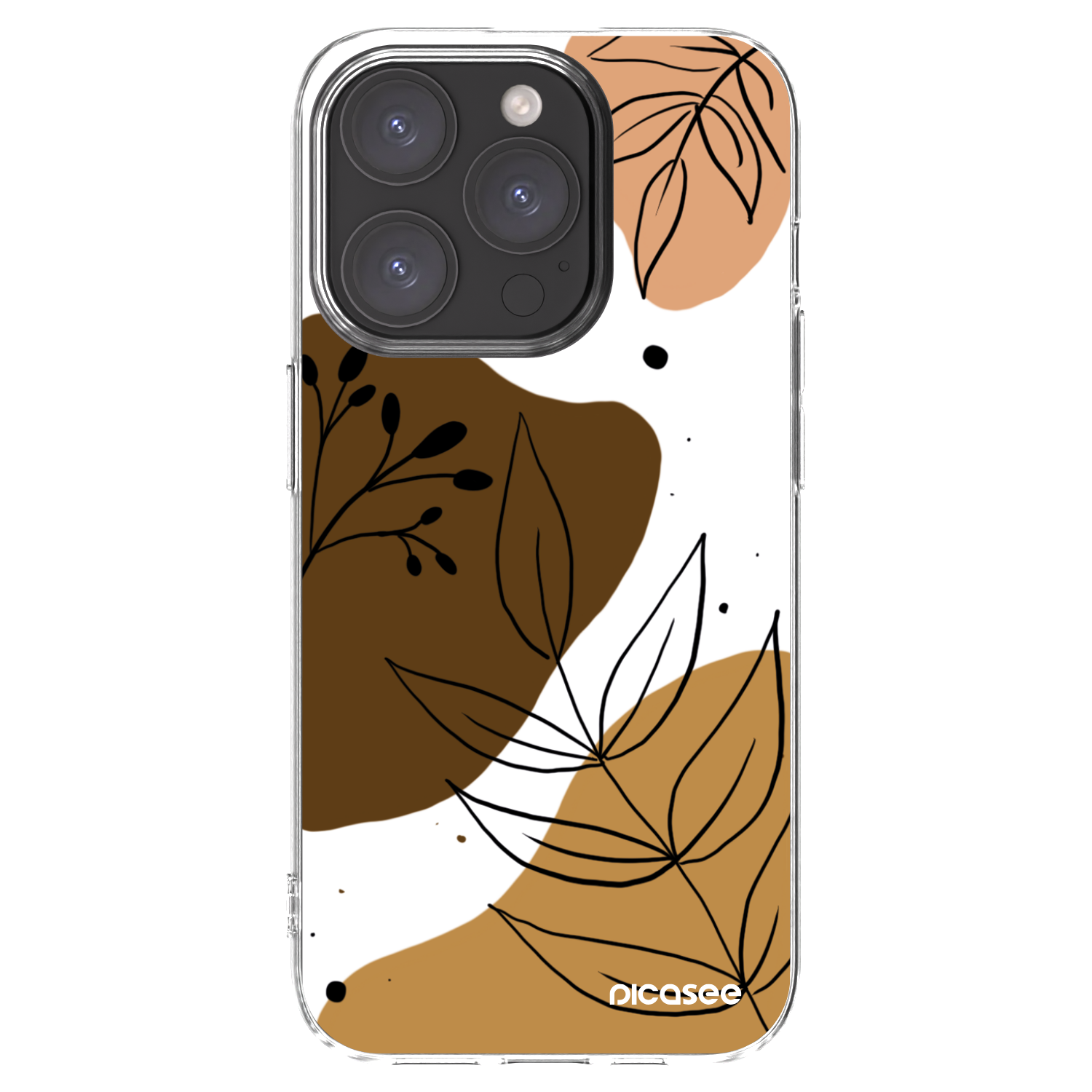 Picasee silikonska prozirna maskica za Apple iPhone 15 Pro - Boho style