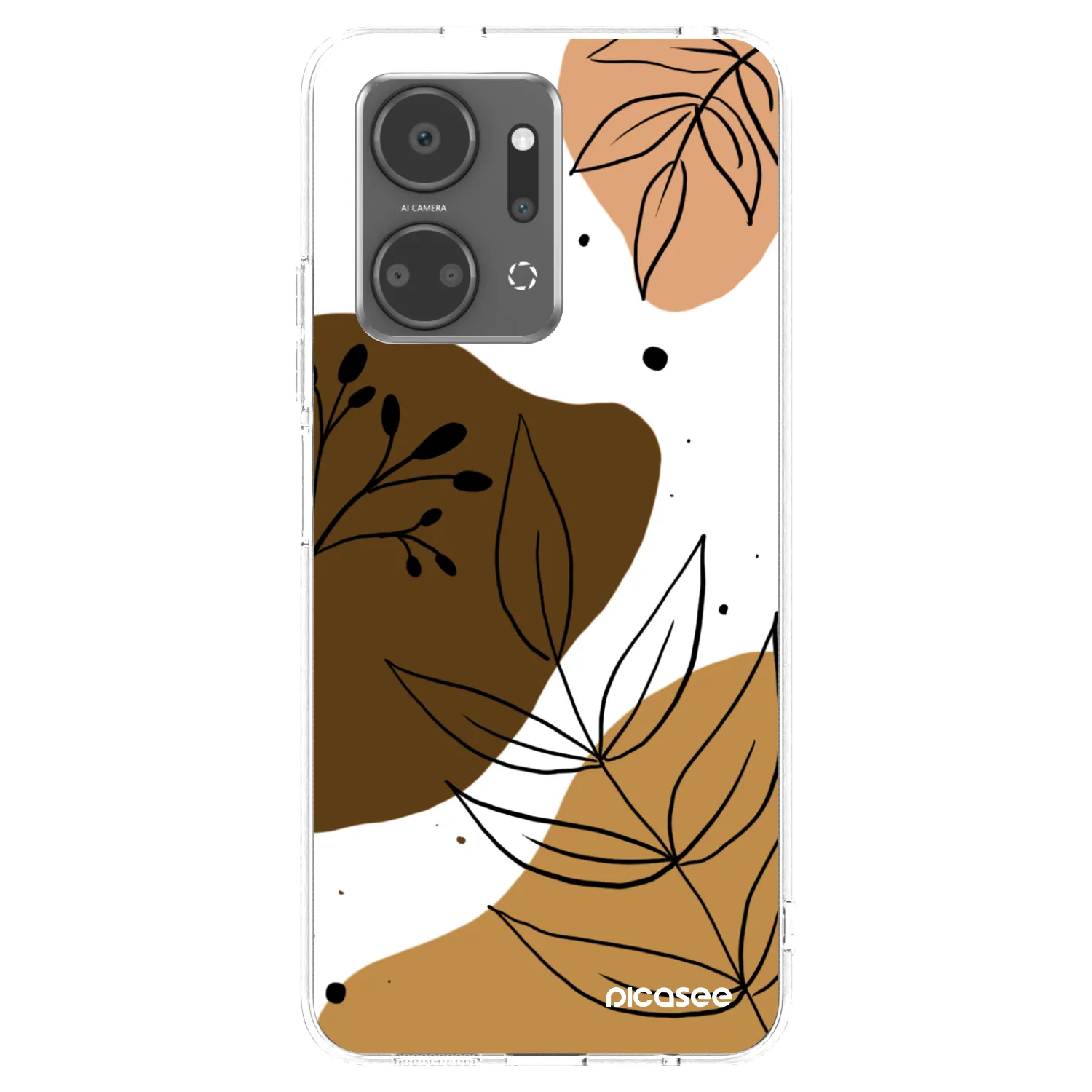 Picasee silikonska prozirna maskica za Honor X7a - Boho style