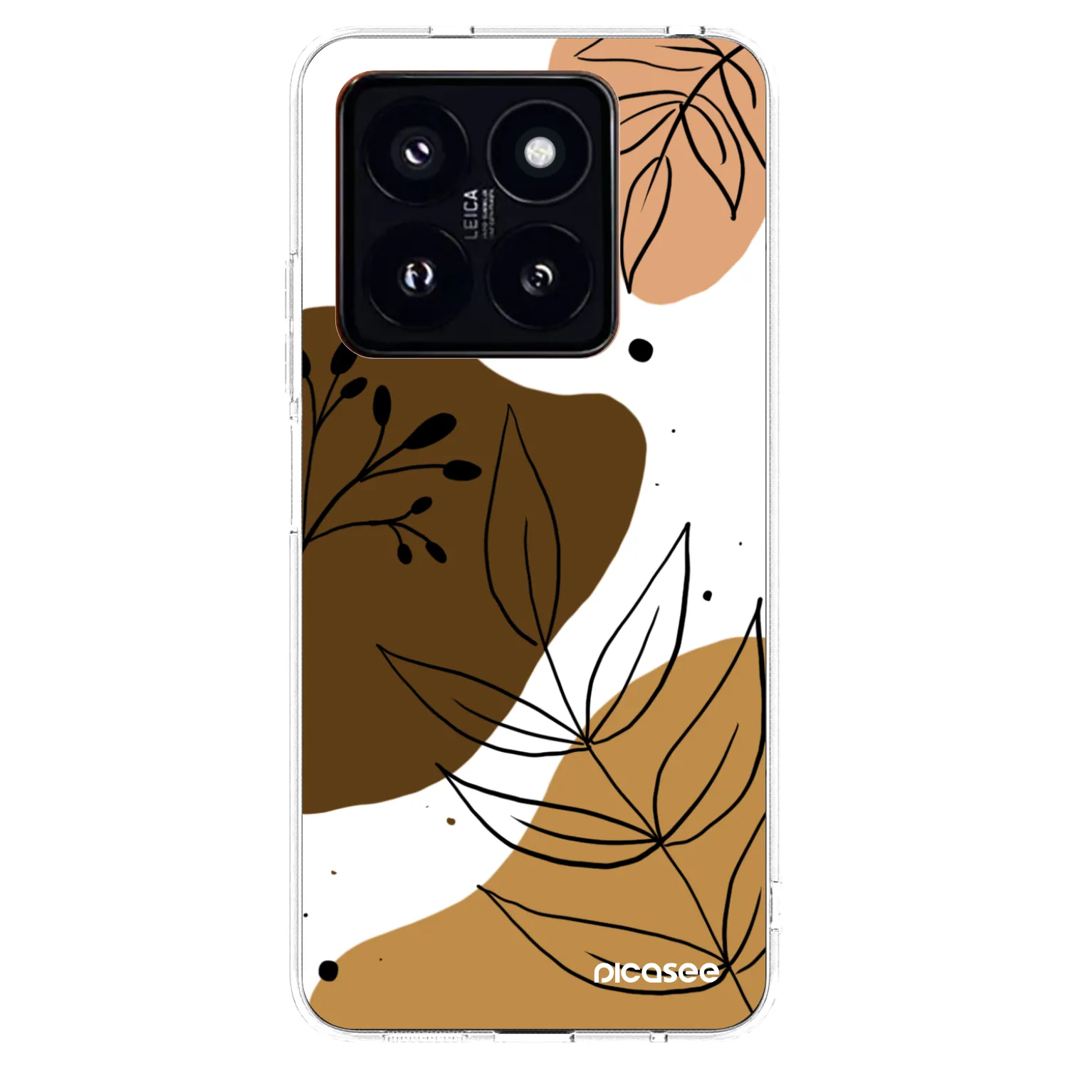 Picasee silikonska prozirna maskica za Xiaomi 14 Pro - Boho style